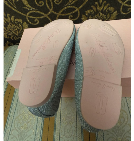 Туфли • Pretty Ballerina • Серебряный
