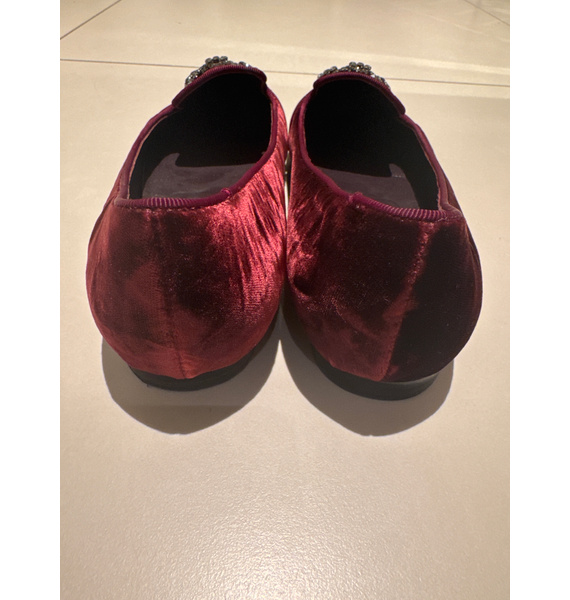 Лоферы • Manolo Blahnik • Красный