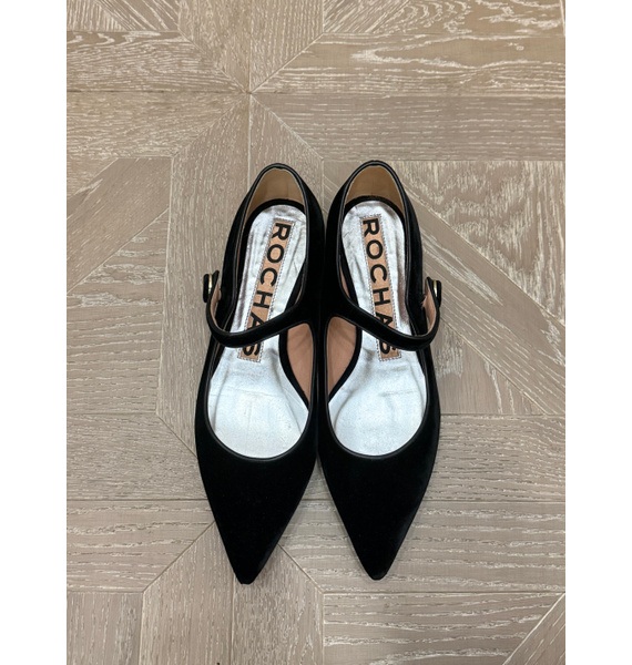 Балетки • Rochas • Черный