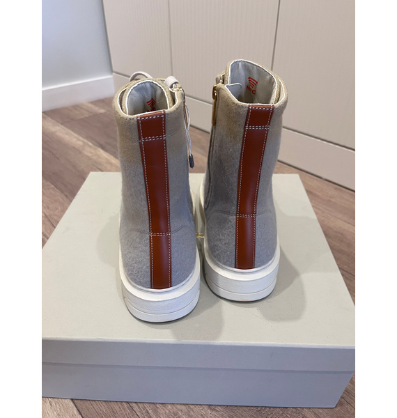 Ботинки • Santoni • Серый