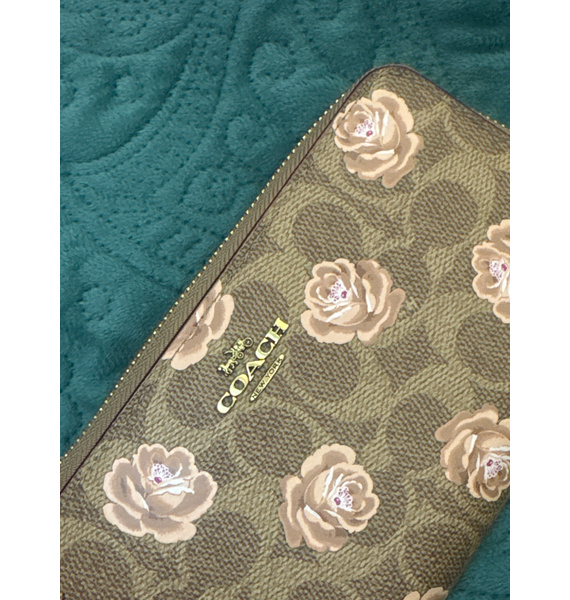 Кошелек • Coach • Бежевый