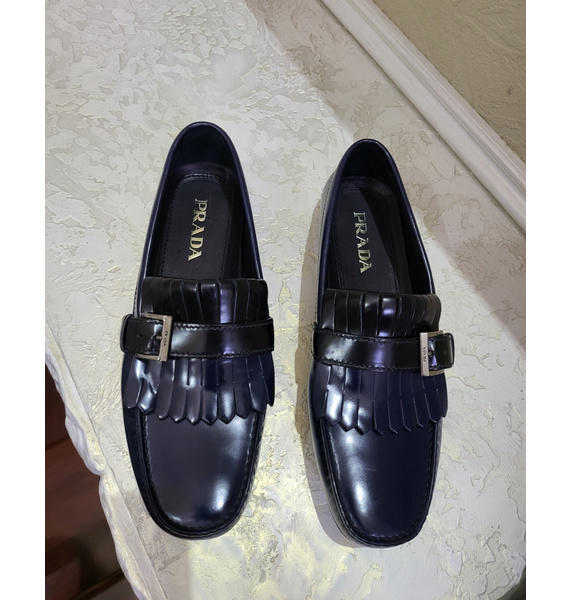 Лоферы • Prada • Синий