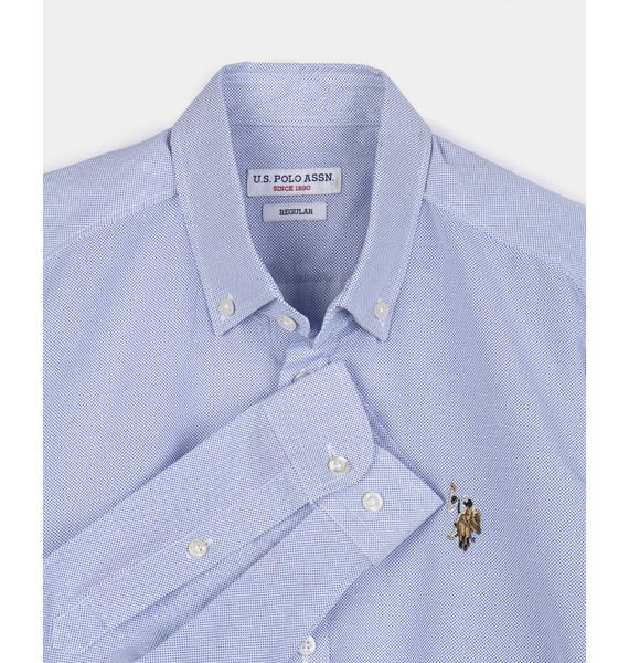Рубашка • U.S.Polo Assn. • Голубой