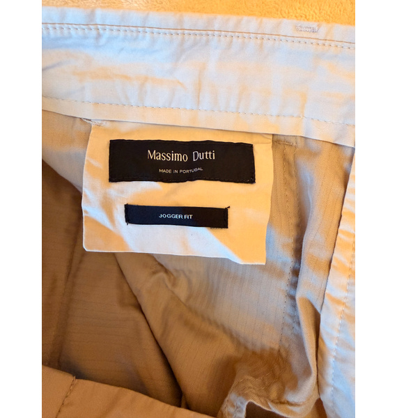 Брюки • Massimo Dutti • Бежевый