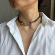 Браслет-чокер • Hermès • Черный