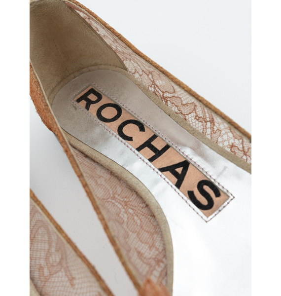 Балетки • Rochas • Коричневый