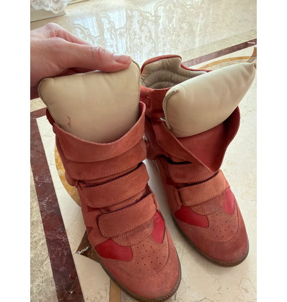 Кеды • Isabel Marant • Коралловый