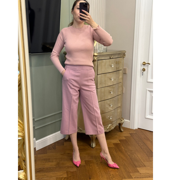 Лонгслив • Max Mara • Розовый