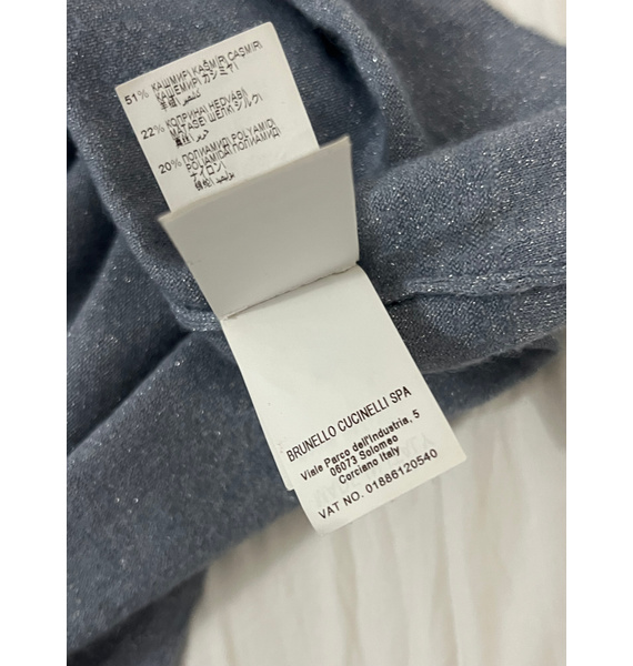 Футболка • Brunello Cucinelli • Голубой