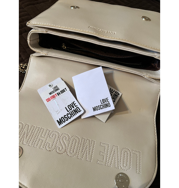 Сумка • Love Moschino • Бежевый