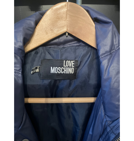 Пуховик • Moschino • Синий