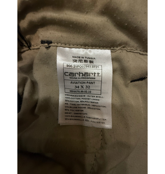 Брюки • Carhartt WIP • Черный
