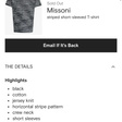 Футболка • Missoni • Мульти