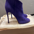 Ботильоны • Gianvito Rossi • Фиолетовый