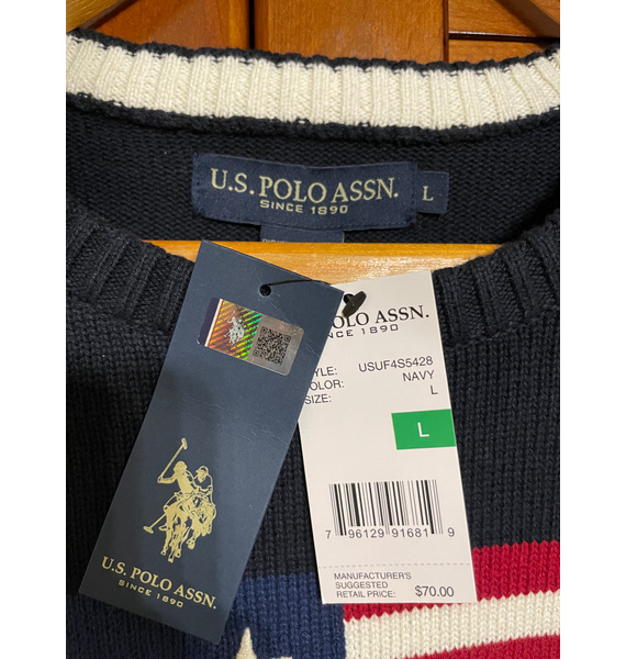 Свитер • U.S.Polo Assn. • Черный