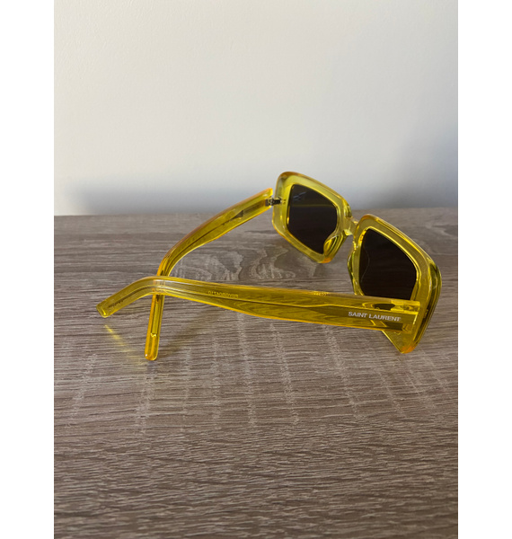 Очки • Saint Laurent Eyewear • Желтый