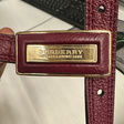 Ремень • Burberry • Бордовый