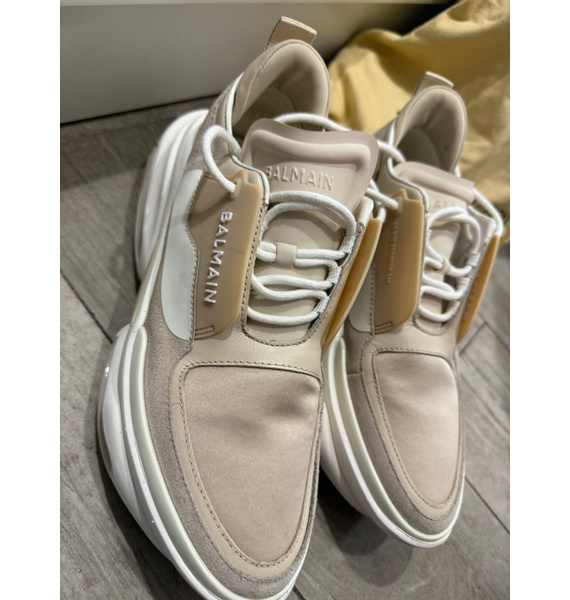 Кроссовки • Balmain • Бежевый