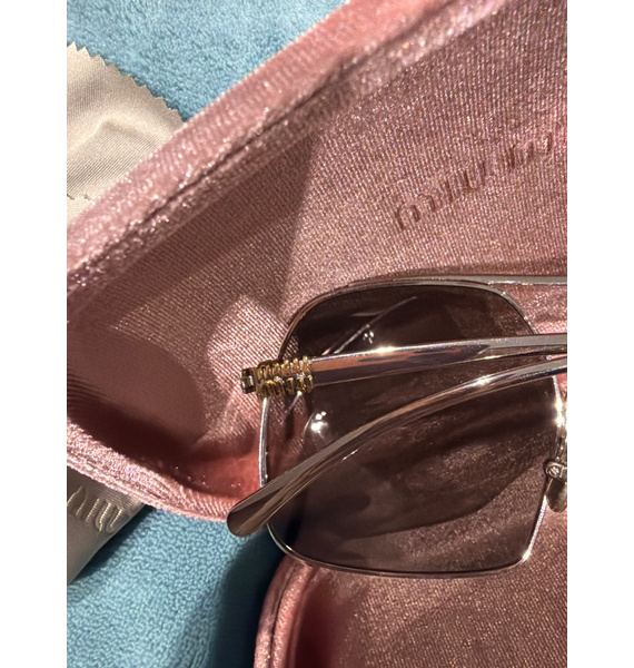 Очки • Miu Miu Eyewear • Серый