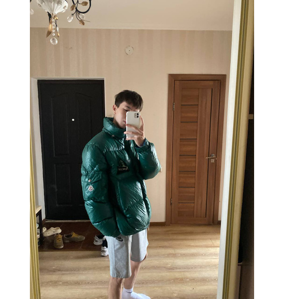 Пуховик • Moncler • Зеленый