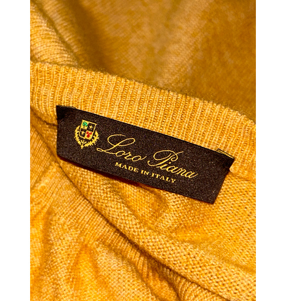 Джемпер • Loro Piana • Желтый
