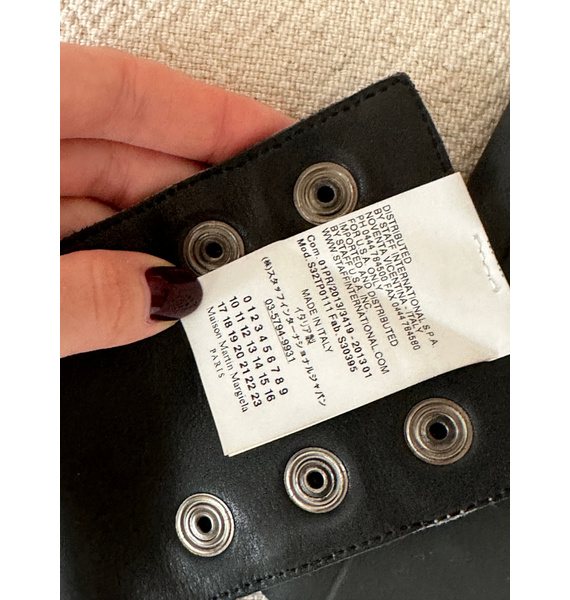 Ремень • MM6 Maison Margiela • Серый