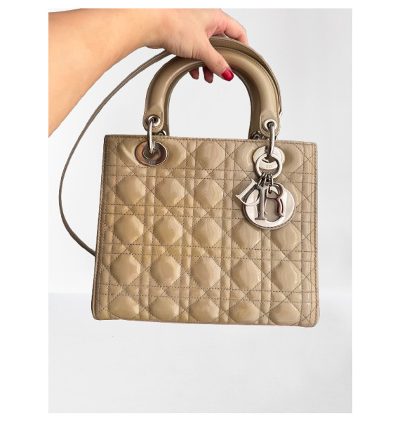 Сумка • Christian Dior • Бежевый