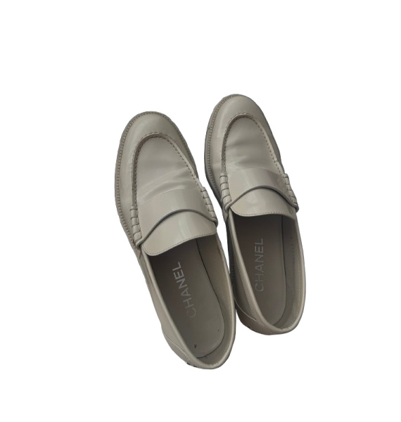 Мокасины • Chanel • Бежевый