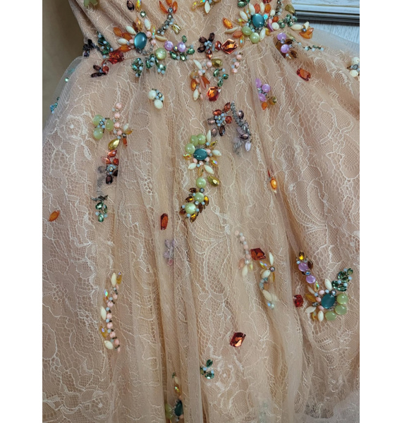 Платье • SHERRI HILL • Песочный