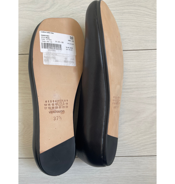 Балетки • MM6 Maison Margiela • Черный