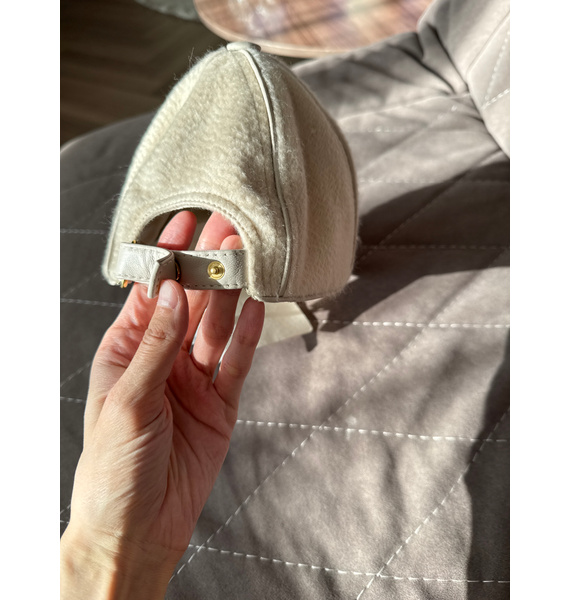 Кепка • Max Mara • Бежевый