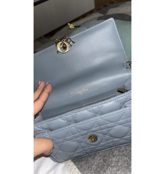 Сумка • Christian Dior • Голубой