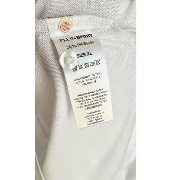 Поло • Plein Sport • Белый