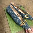 Балетки • Gucci • Голубой