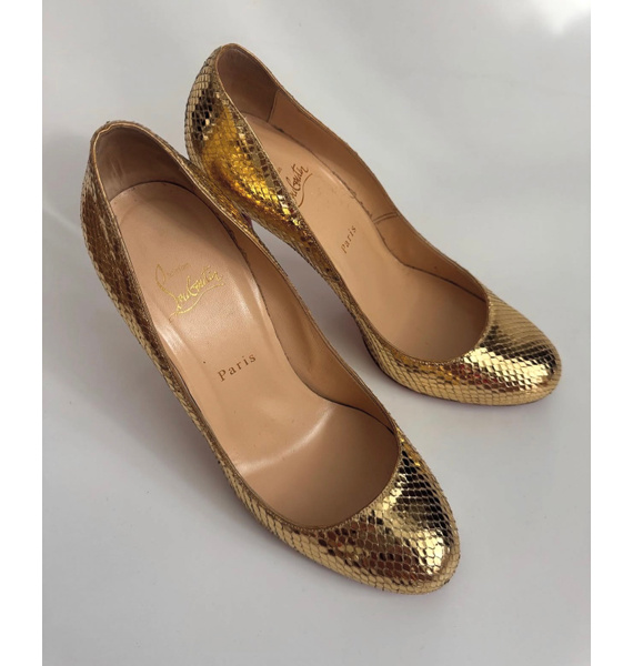 Туфли • Christian Louboutin • Золотой