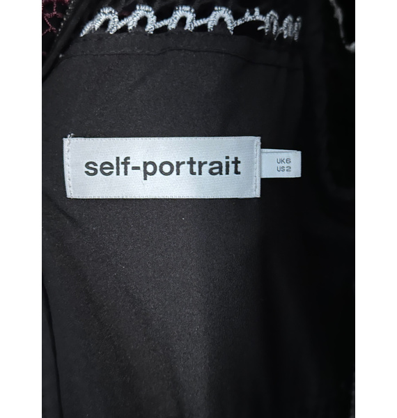 Платье • Self-Portrait • Черный