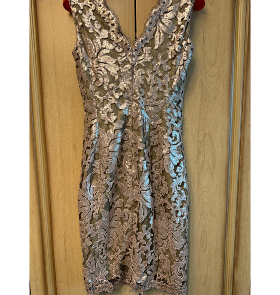 Платье • Tadashi Shoji • Бежевый