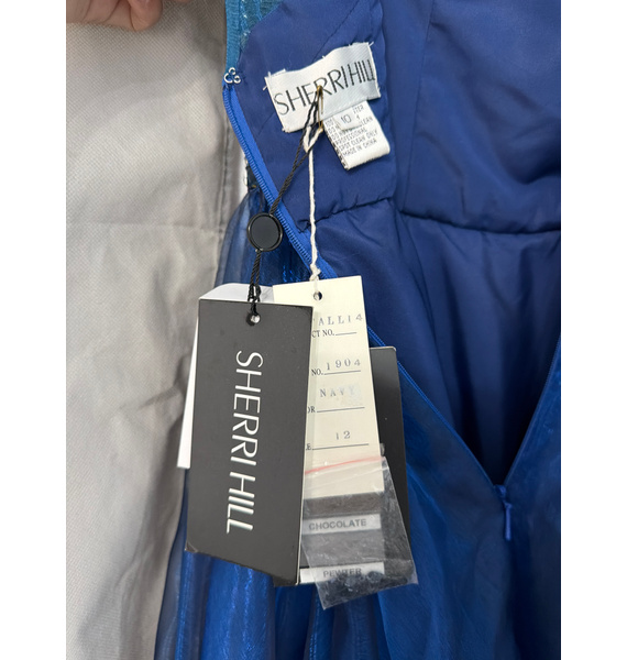 Платье • SHERRI HILL • Темно-синий