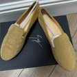 Слиперы • Giuseppe Zanotti • Золотой