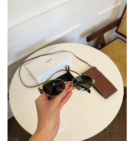 Очки • Celine Eyewear • Золотой