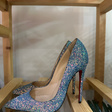 Туфли • Christian Louboutin • Серебряный