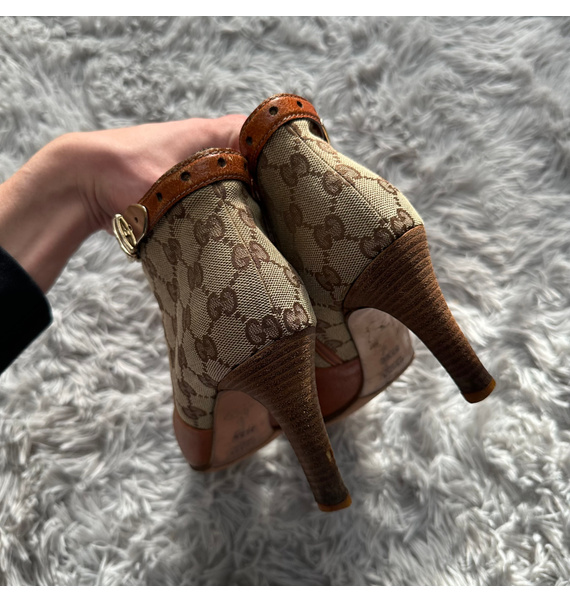 Ботильоны • Gucci • Коричневый