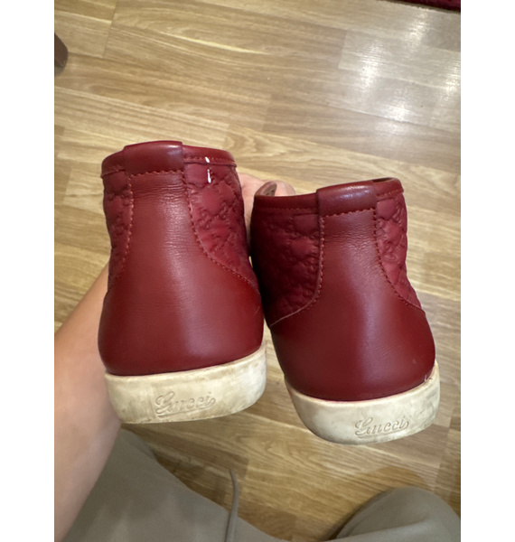 Кроссовки • Gucci • Бордовый