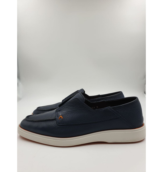 Мокасины • Santoni • Темно-синий