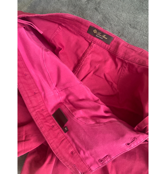 Шорты • Loro Piana • Бордовый
