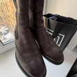 Сапоги • Santoni • Коричневый
