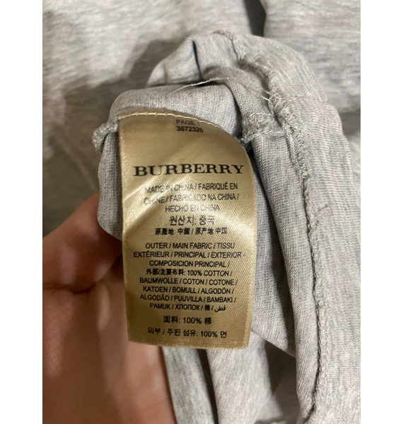 Футболка • Burberry • Серый