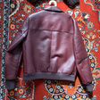 Кожаная куртка • Prada • Коричневый