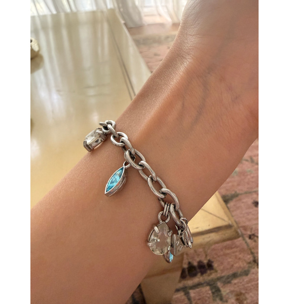 Браслет • Swarovski • Серебряный