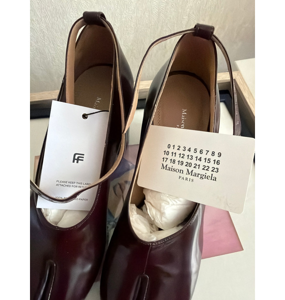 Туфли • Maison Margiela • Бордовый